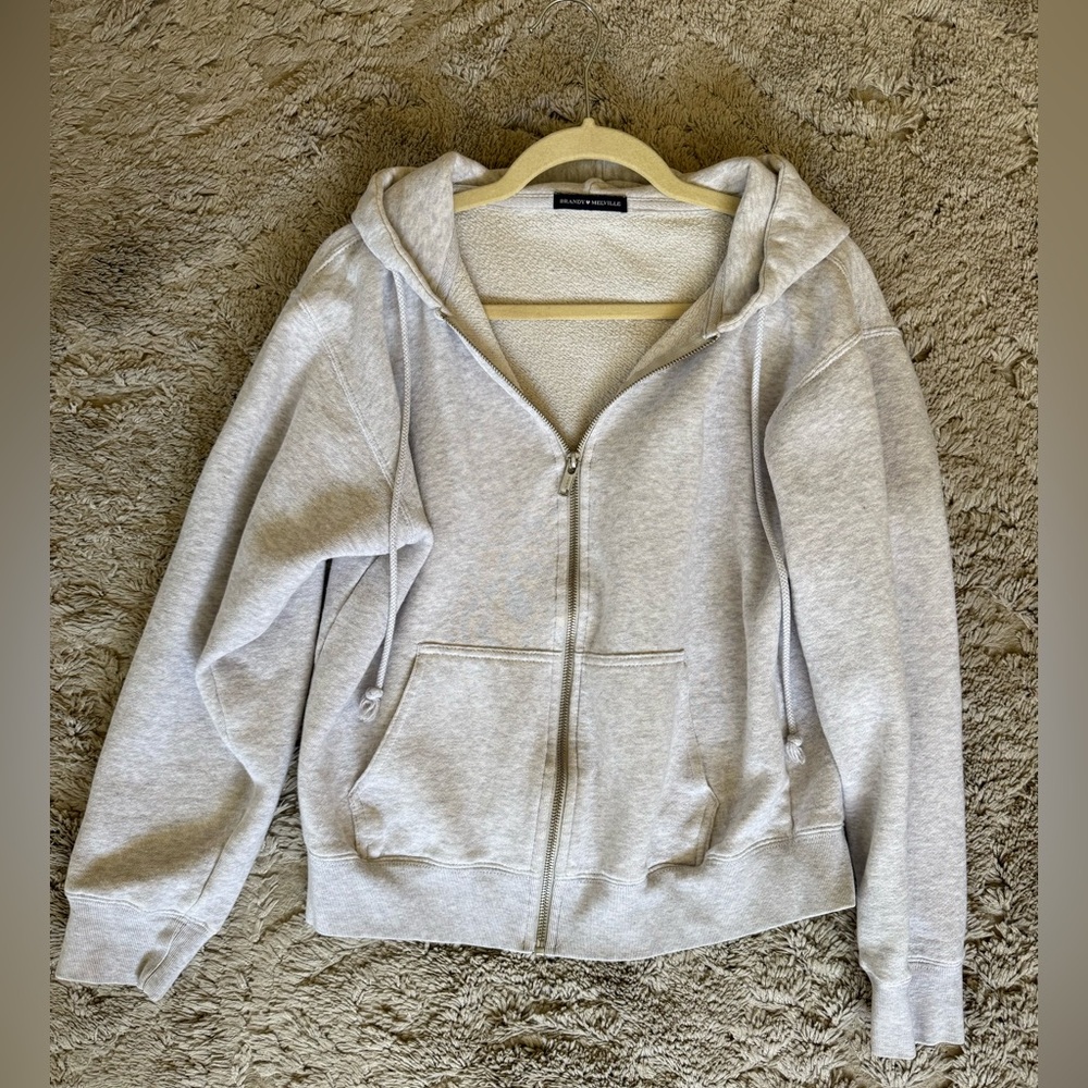 Brandy Melville gray Hoodie new